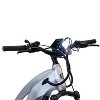 GOTRAX Adult Fat Tire 26" Step Through Electric Hybrid Bike - Silver - 2 of 4