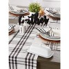 Design Imports Homestead Plaid Table Runner 14X72 - 4 of 4