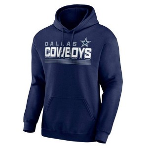 NFL Dallas Cowboys Men's Long Sleeve Core Fleece Hoodie - S - 1 of 3