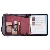 Case-It The Classic Zipper Binder - 2 Inch O-Rings - Multiple Pockets - 800 Sheet Capacity - Comes with Shoulder Strap - 4 of 4
