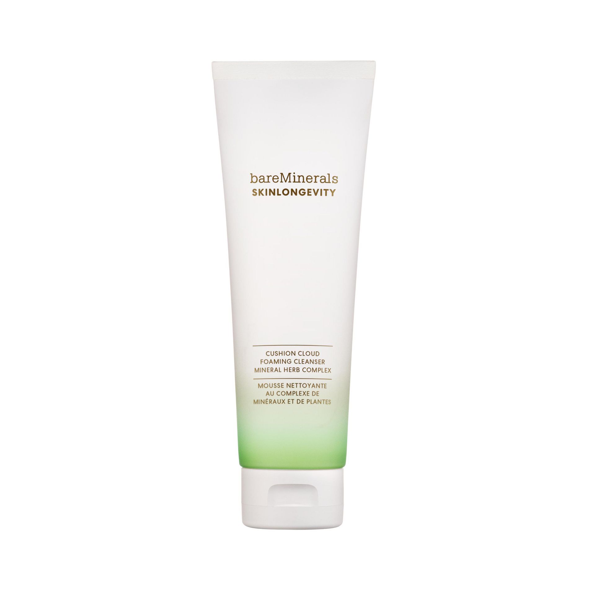 bareMinerals SKINLONGEVITY Cushion Cloud Foaming Cleanser - 4 oz