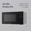 Farberware Countertop Microwave Oven with LED Display, 6 Auto-Cook Settings, 10 Power Levels, Defrost, and Child Safety Lock - 4 of 4