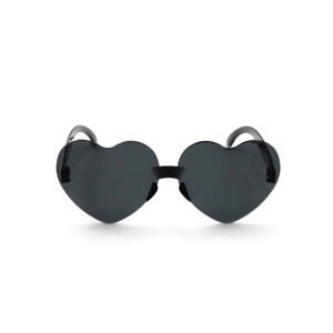 Plastic Heart Accessory Glasses - Bullseye's Playground™ - 1 of 1