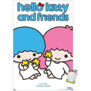 Trends International Hello Kitty and Friends: Hello - Little Twin Stars Feature Series Unframed Wall Poster Prints - 1 of 4