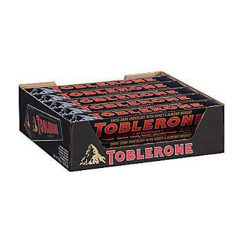 Toblerone Dark Chocolate Bar - 70oz/20ct