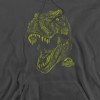Jurassic Park Rex Mount Adult Pull-Over Hoodie - 2 of 4