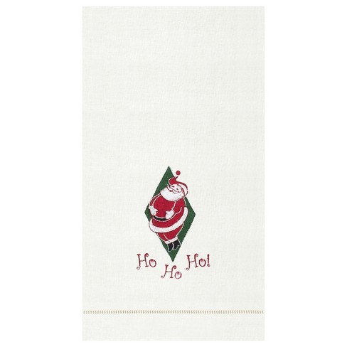 Hemstitch Hand Towel with Embroidered Bees / Monogram Gift / Guest Towel