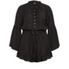 Women's Plus Size Erica Playsuit - black | CITY CHIC - 4 of 4