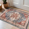 World Rug Gallery Traditional Distressed Washable Non Slip Area Rug - 2 of 4