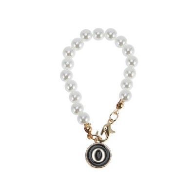 Unique Bargains Imitation Pearl Chain Round Water Cup Pendant 1 Pc