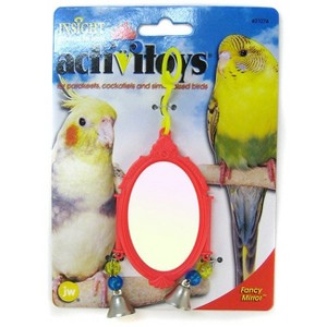 JW Insight Fancy Mirror Bird Toy - Assorted - 1 of 4