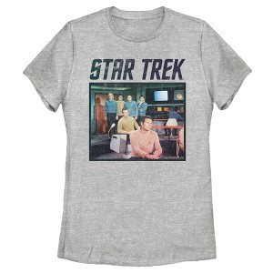 Women's Star Trek: The Original Series Enterprise Crew Poster T-Shirt - 1 of 4