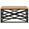 vidaXL Coffee Table End Table Sofa Table Living Room Furniture Solid Wood - 2 of 4