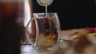 Caleo 10-Ounce Double Wall Insulated Glass Coffee Mugs - Set of 2