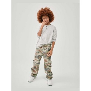 The Children's Place Boys Wide Leg Pull On Cargo Pants - 1 of 4