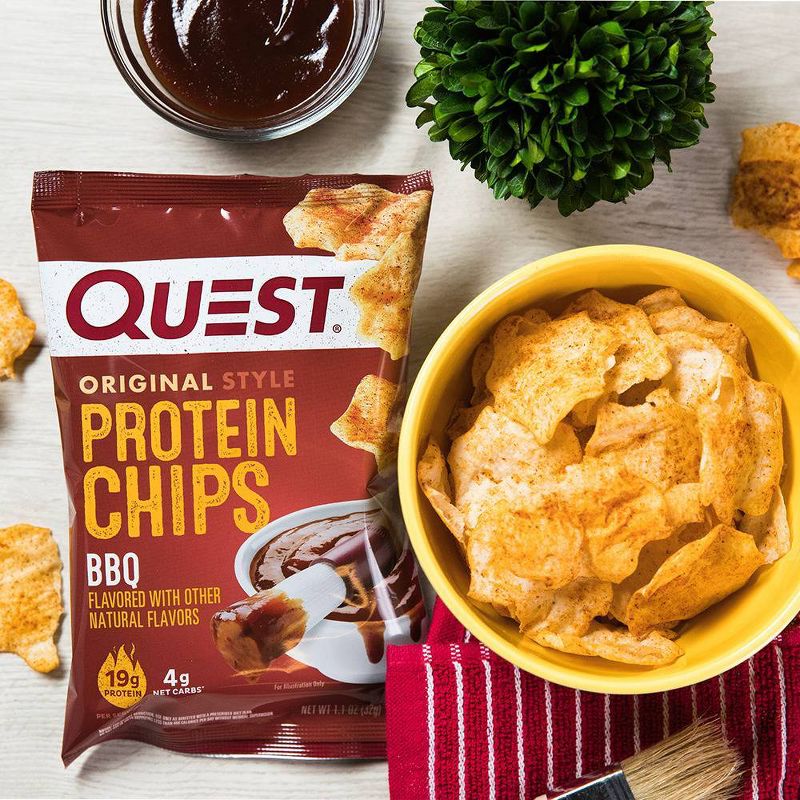 Quest Nutrition Protein Chips - BBQ, 6 of 8