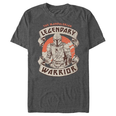 Men's Star Wars The Mandalorian Legendary Warrior Sunset T-Shirt - image 1 of 4