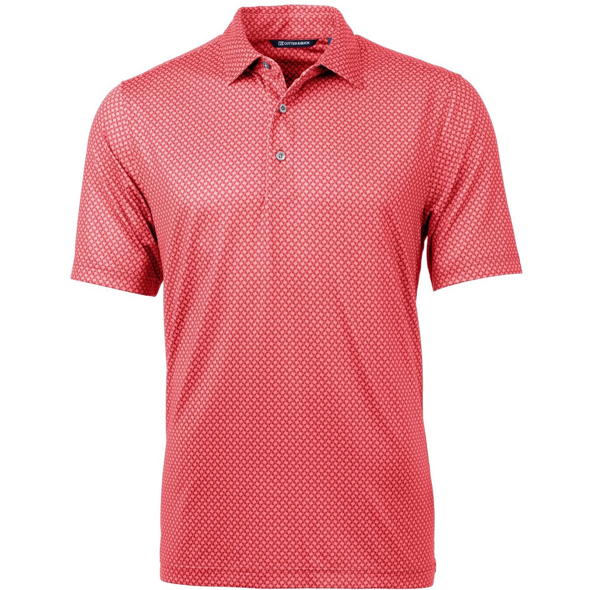 Cutter & Buck Pike Banner Print Stretch Men's Polo Shirt - thumbnail 3
