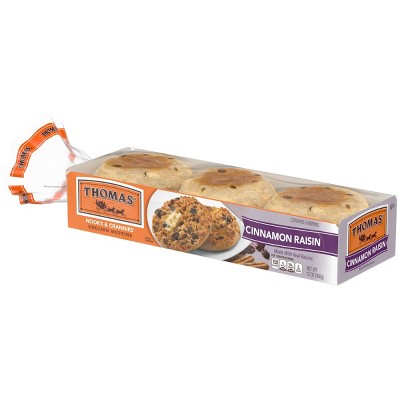 Thomas&#39; Cinnamon Raisin English Muffins - 13oz/6ct