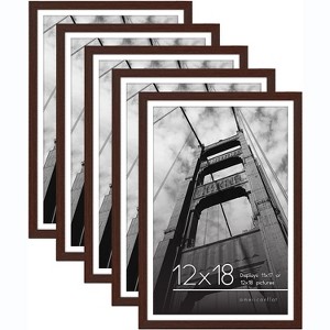 Americanflat Picture Frame with plexiglass - Hanging Hardware For Horizontal and Vertical Display - 1 of 4