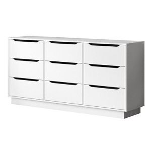 Lyngins Modern Drawers Dresser,Wood Chest of Drawers with Free Handle Design,Storage Furniture for Bedroom,Living Room - 1 of 4