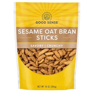 Good Sense, Sesame Oat Bran Sticks, Savory, Crunchy, 10 oz - 1 of 2