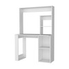 Vynxaria Computer Desk Office Table with Storage Shelves Spacious Worktop Easy Assembly Suitable for Home Office and Gaming - 4 of 4