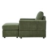 CAVINAS Corduroy Chaise Lounge Accent Chair with Ottoman,Comfy Sofa Chair,Modern Leisure Chair Lounge Chair for Living Room&Bedroom - 2 of 4
