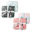 Eight Sheets Two-Sided "Eden" & "Pink Paint" Heavyweight Gift Wrap by Ramus & Co - 2 of 4