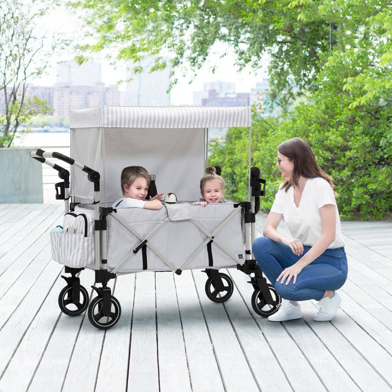 babyGap by Delta Children Deluxe Explorer Wagon Stroller, 5 of 11