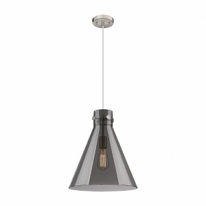 Newton Cone - 1 Light Pendant In Industrial Style-16.5 Inches Tall and 14 Inches Wide - 1 of 1