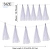 Unique Bargains Party Decoration Reusable Strong Rope Tassel Garland Banner 20 Pcs - 2 of 4