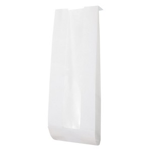 Unique Bargains Kraft Paper Oil-proof Lining Transparent Front Window Bread Bags 100 Pcs - 1 of 4