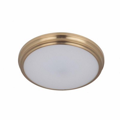Craftmade Lighting X66 Series 1 - Light Flush Mount in  Satin Brass