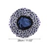 Unique Bargains Women Durable Dots Shower Cap 1 Pc - 2 of 3