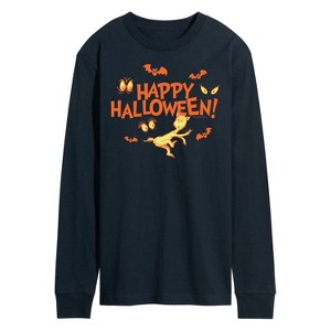 Men's - Dr. Seuss - Happy Halloween Eyes Long Sleeve Graphic T-Shirt - 1 of 4