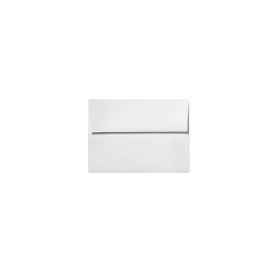 LUX A4 Invitation Envelopes (4 1/4 x 6 1/4) 250/Box White - 100% Recycled (4872-WPC-250)
