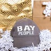 Pavilion Gift Company - Bay People - Dark Gray Adjustable Hat - Hats - 4 of 4