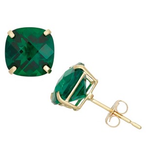 Designs By Gioelli 10K Gold Gemstone Stud Earrings - 1 of 2