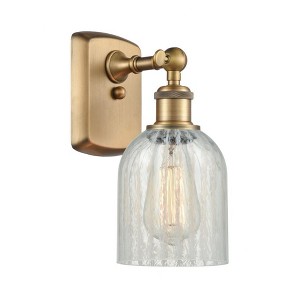 Caledonia - 1 Light Wall Sconce In Industrial Style-12 Inches Tall and 5 Inches Wide - 1 of 1