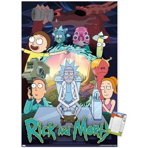 Trends International Rick And Morty - Season 4 Group Unframed Wall Poster Prints - 1 of 4