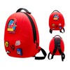 Miraculous Ladybug Pop n' Swop Ladybug Backpack with Handle, 6 Clip-on Badges and Zipper, Lightweight Durable Waterproof Bag with Adjustable Straps - 2 of 4