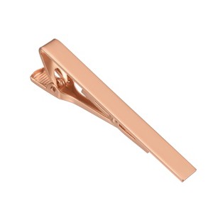 Unique Bargains Necktie Pinch with Black Gift Box for Regular Ties Wedding Business Men Tie Clip - 1 of 4