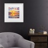 Trademark Fine Art - Beata Czyzowska Young Sunset In A Square Matted Framed Art - 2 of 4
