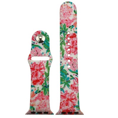 Olivia Pratt Assorted Printed Silicone Apple Watch Band