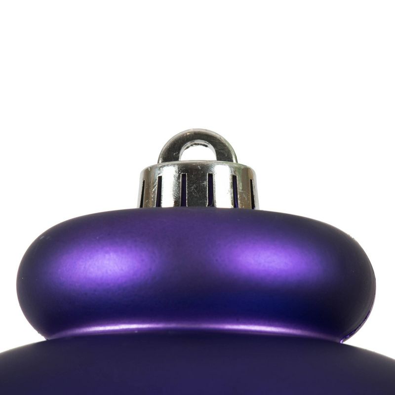 Vickerman 14&#34; Purple Matte Finial UV Coated Drilled Cap, 2 of 4