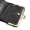 Womens Wallet Small Rfid Ladies Compact Bifold Leather Vintage Coin Purse - 4 of 4