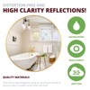 Kinger Home Sage 20" Round Modern Wall Mirror - 3 of 4