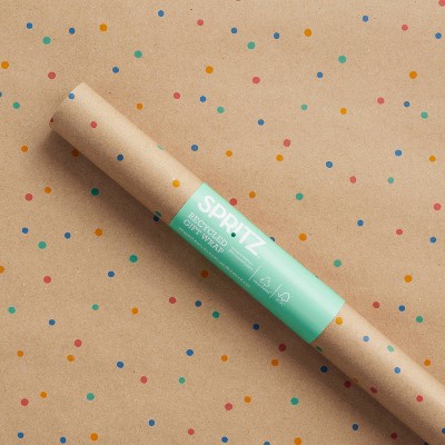 Versatile Brown Paper Roll for Kids Parties and Gift Wrapping