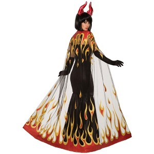 Forum Novelties Adult Devil Fire Cape - 1 of 1